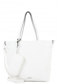 EMILY & NOAH Shopper Bag in Bag Surprise mittel Weiß 311300 white 300