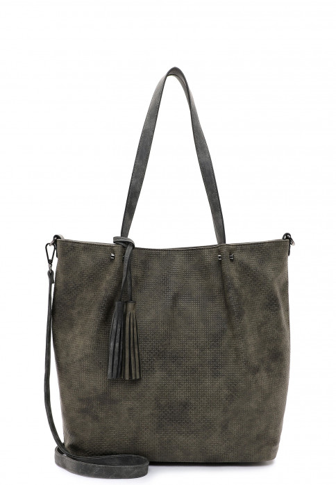 EMILY & NOAH Shopper Bag in Bag Surprise groß Braun 331938 fango/grey 938