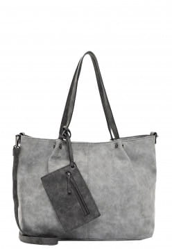 EMILY & NOAH Shopper Bag in Bag Surprise Grau 301808 grey/darkgrey 808