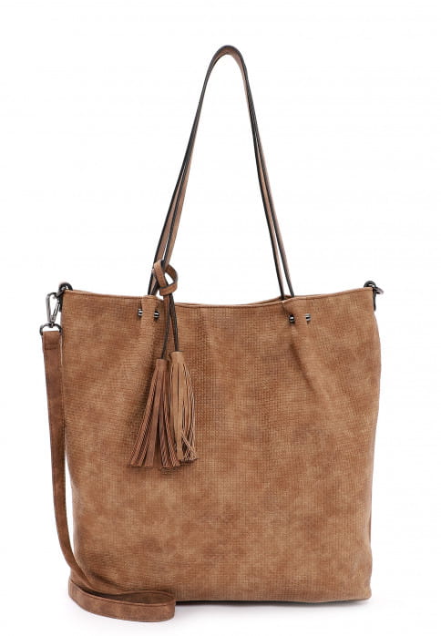 EMILY & NOAH Shopper Bag in Bag Surprise groß Braun 331700 cognac 700