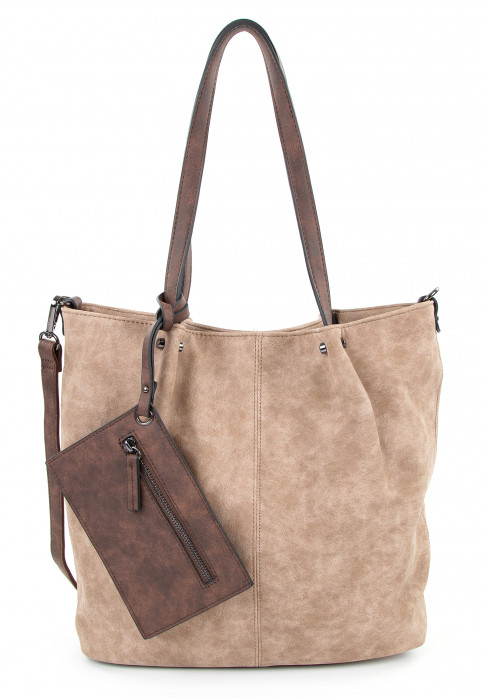 EMILY & NOAH Shopper Bag in Bag Surprise Grau 300902D-1790 taupe brown 902
