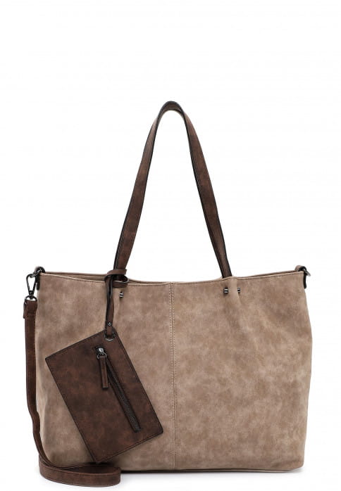 EMILY & NOAH Shopper Bag in Bag Surprise Grau 301902 taupe brown 902