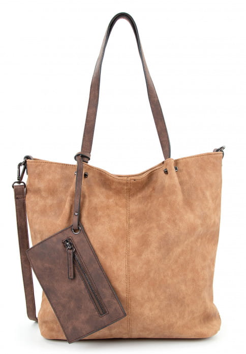EMILY & NOAH Shopper Bag in Bag Surprise Braun 300702D-1790 cognac brown 702